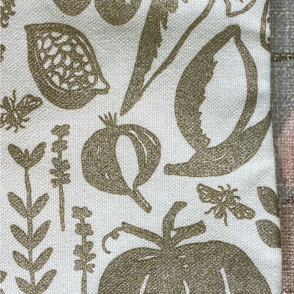 Handmade Pouch Veggies Silkscreened and Sewn in the USA www.shoplittlespoons.com - Picture 7 of 7